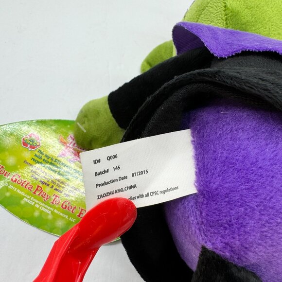Sugar Loaf Toys Green Witch Plush Stuffed Doll 10" Cute Halloween 2015 - Picture 8 of 9